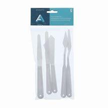 ART ALTERNATIVES PLASTIC PAINTING KNIVES SET OF 5
