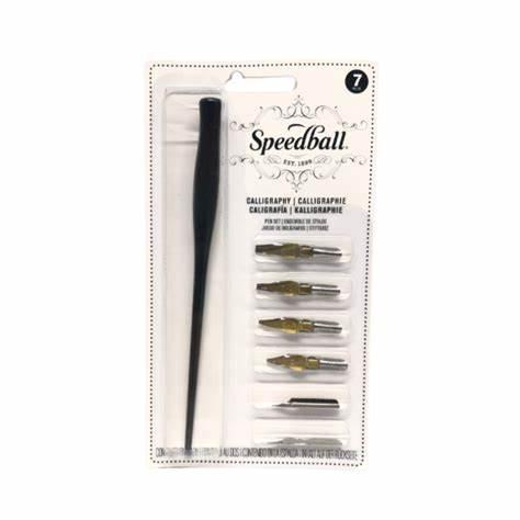 CALLIGRAPHY 6 PIECE PEN SET