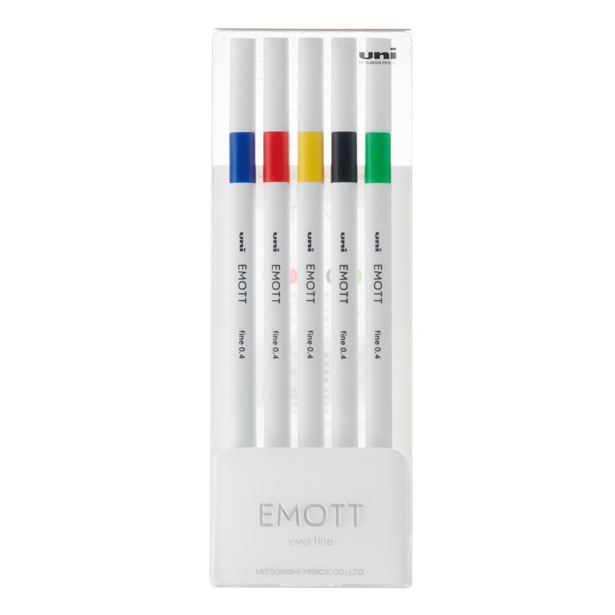 EMOTT FINELINER 5-PEN SET #1
