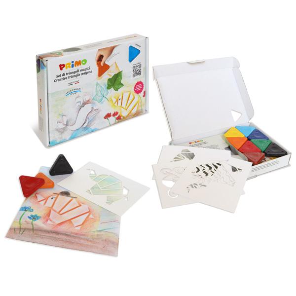 PRIMO WAX TRIANGLE CRAYON ACTIVITY KIT