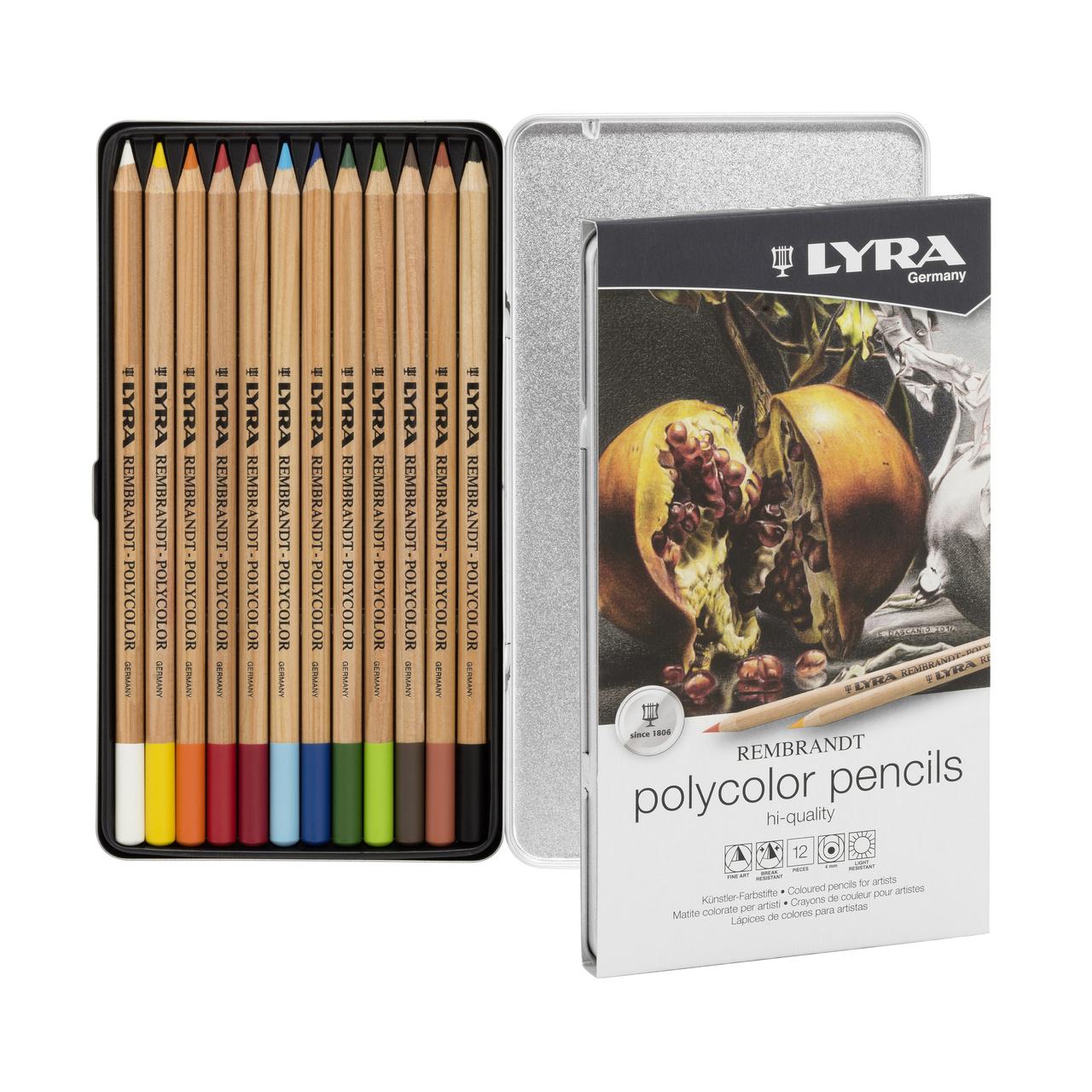 REMBRANT POLYCOLOR COLORED PENCIL 12 SET