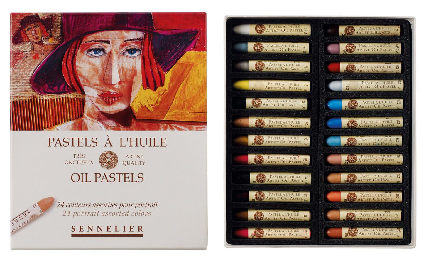 Sennelier Oil Pastel Portrait Set of 24