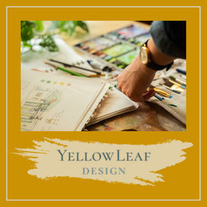 Yellow Leaf Design Watercolor Classes