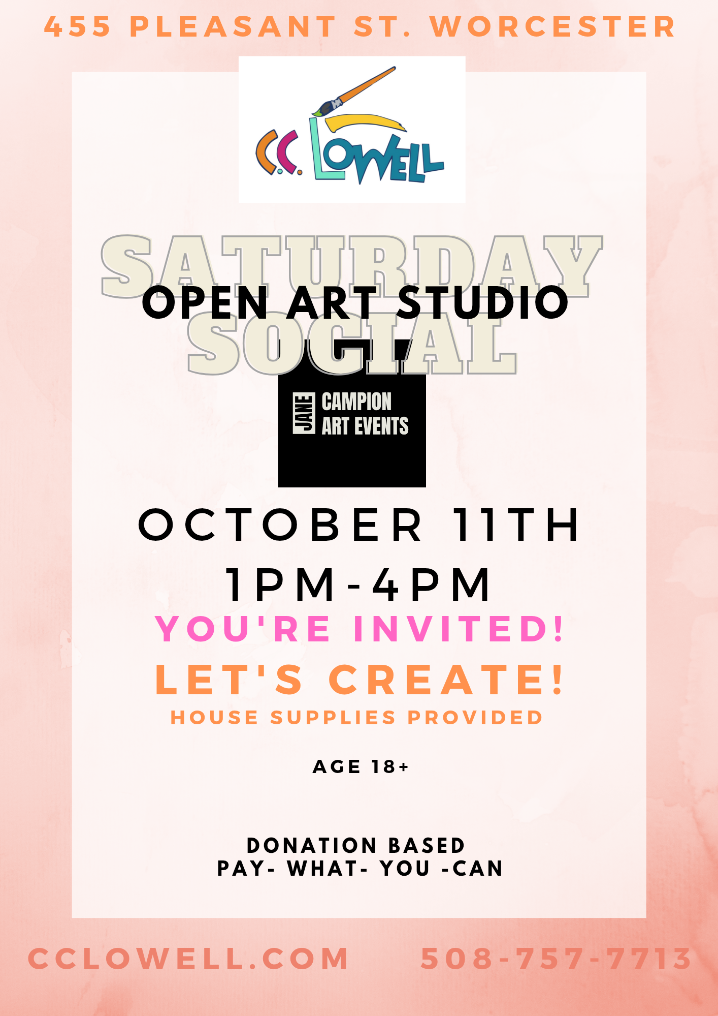 Open Art Studio - October
