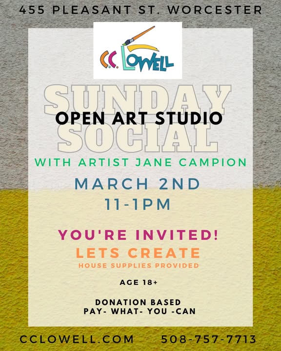 Open Studio Sunday