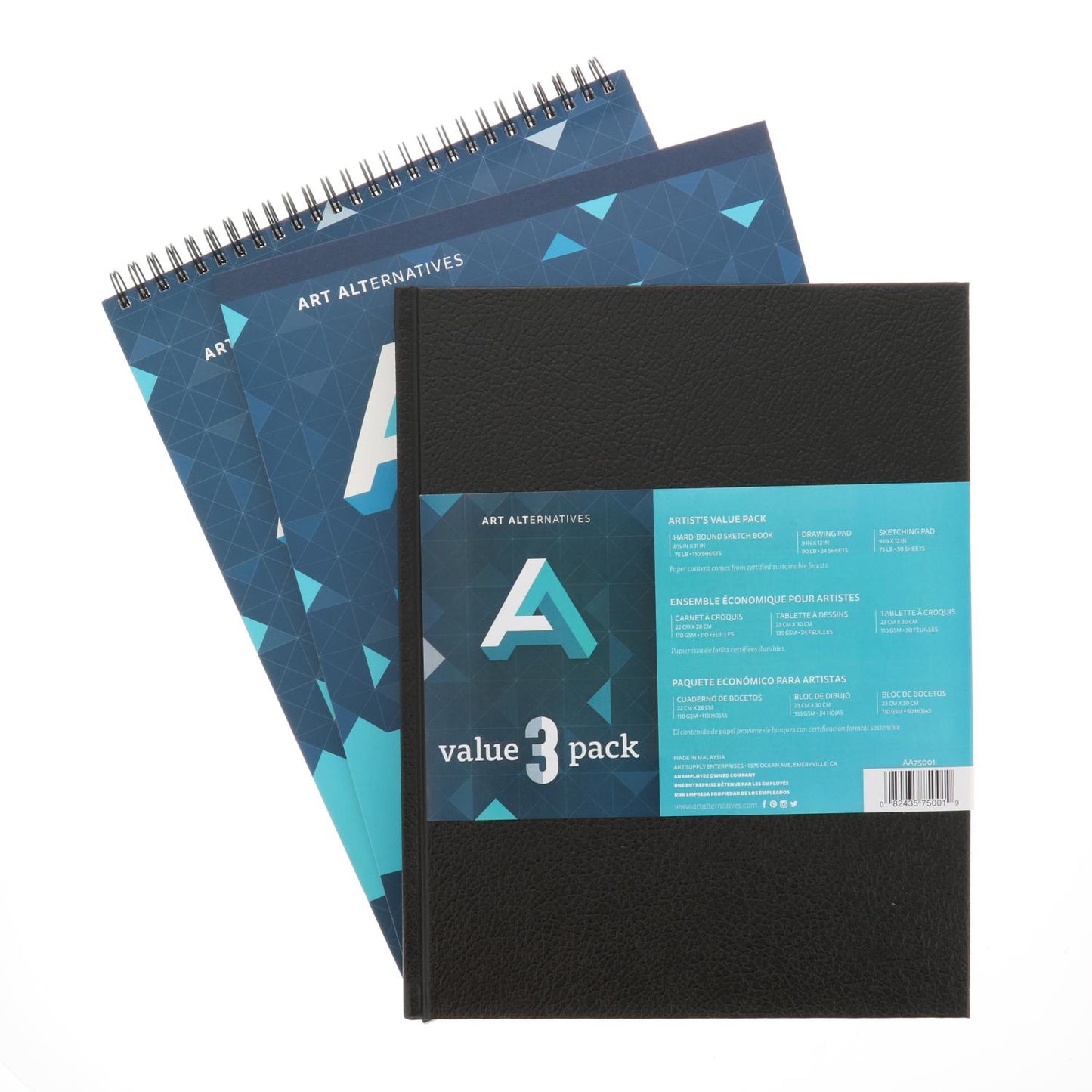 Art Alternatives Sketchbook Value Pack