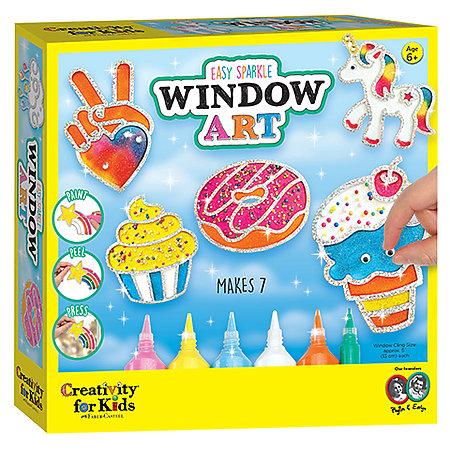 EASY SPARKLE WINDOW ART KIT