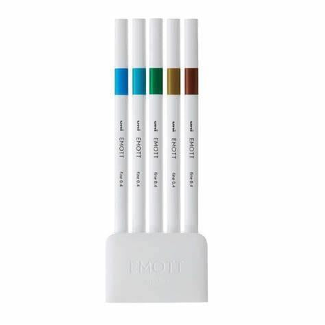EMOTT FINELINER 5-PEN SET #4