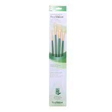 PRINCETON REAL VALUE WHITE NATURAL HAIR 4  BRUSH SET