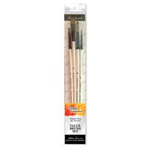 SIMPLY SIMMONS SYNTHETIC LONG HANDLE 4 BRUSH SET