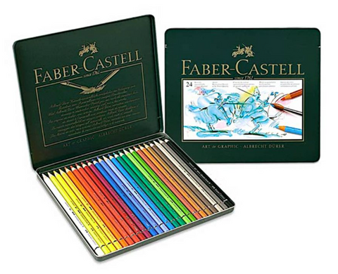 Faber-Castell Watercolor Pencils Set of 24