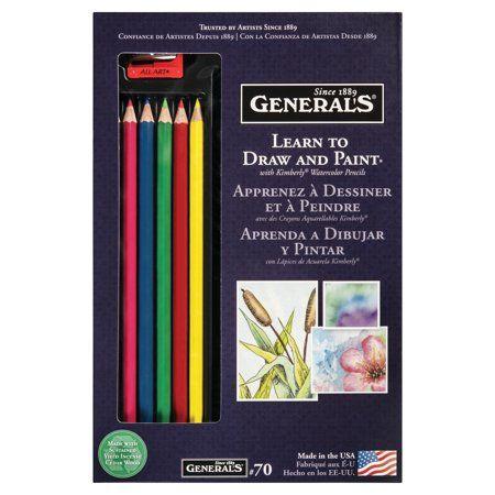 GENERALS LEARN TO DRAW AND PAINT SET