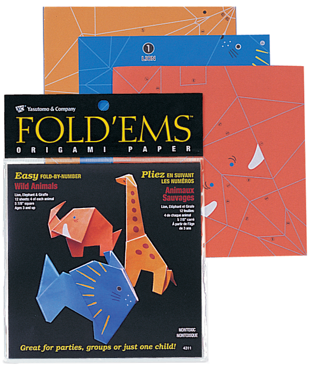 ORIGAMI WILD ANIMALS PACK