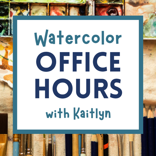 YELLOWLEAF DESIGN WATERCOLOR OFFICE HOURS (JULY 23)