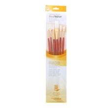 PRINCETON REAL VALUE WHITE TAKLON 6 BRUSH SET