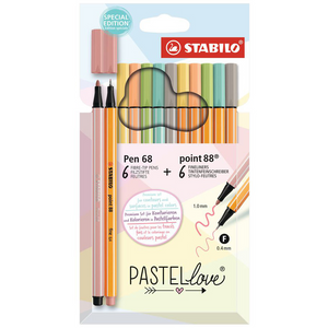 Point 88 & Pen 68 12-Pen Set (6 OF EACH)