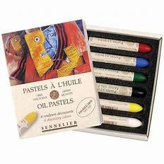 SENNELIER OIL PASTELS SET OF 6