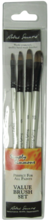 SIMPLY SIMMONS JUST FILBERTS 4 BRUSH SET