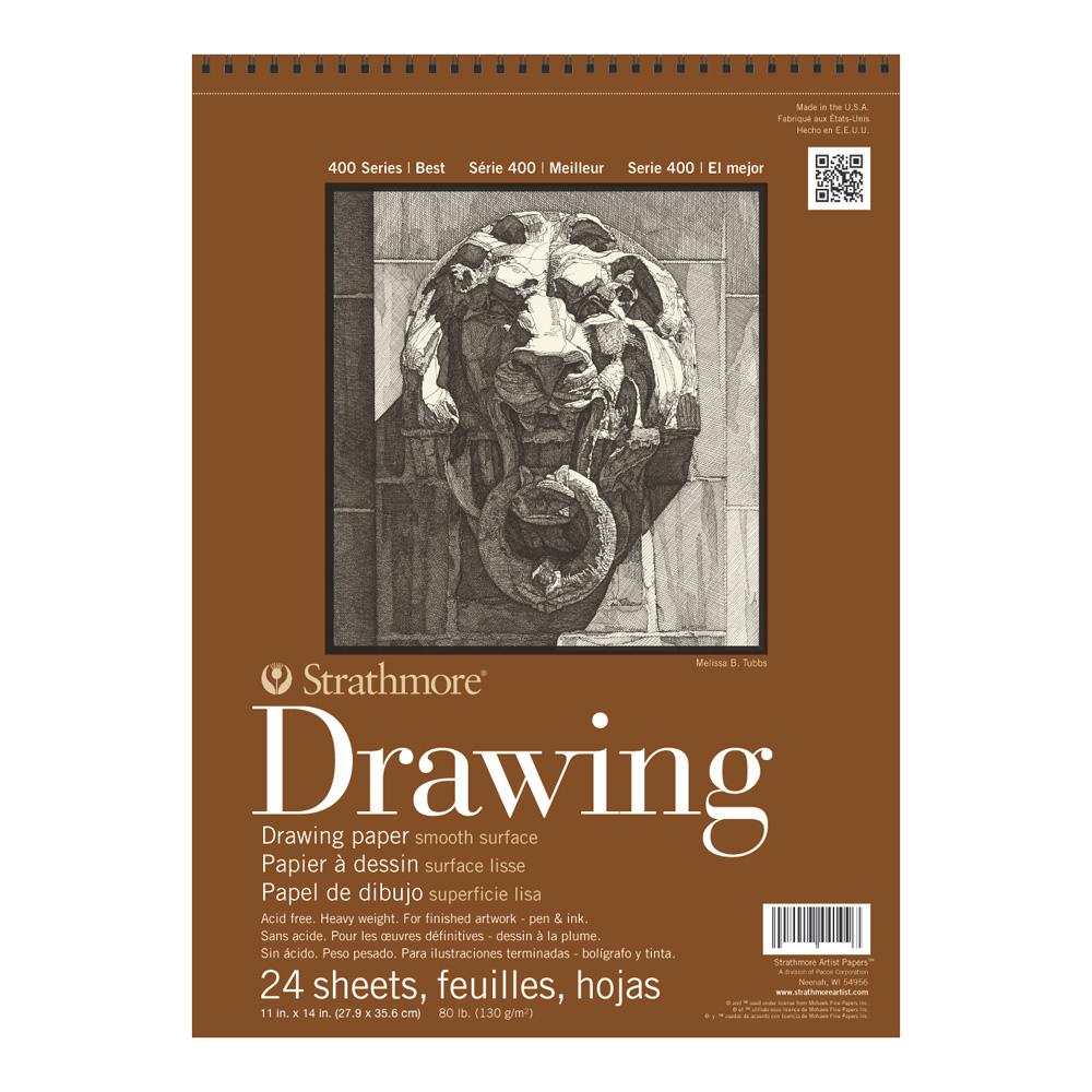STRATHMORE DRAWING PAD 11X14 400 SERIES SMOOTH