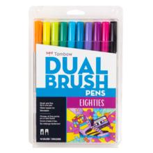 TOMBOW DUAL BRUSH PENS-80S SET