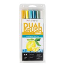 TOMBOW DUAL BRUSH PENS-LEMON SQUEEZY SET