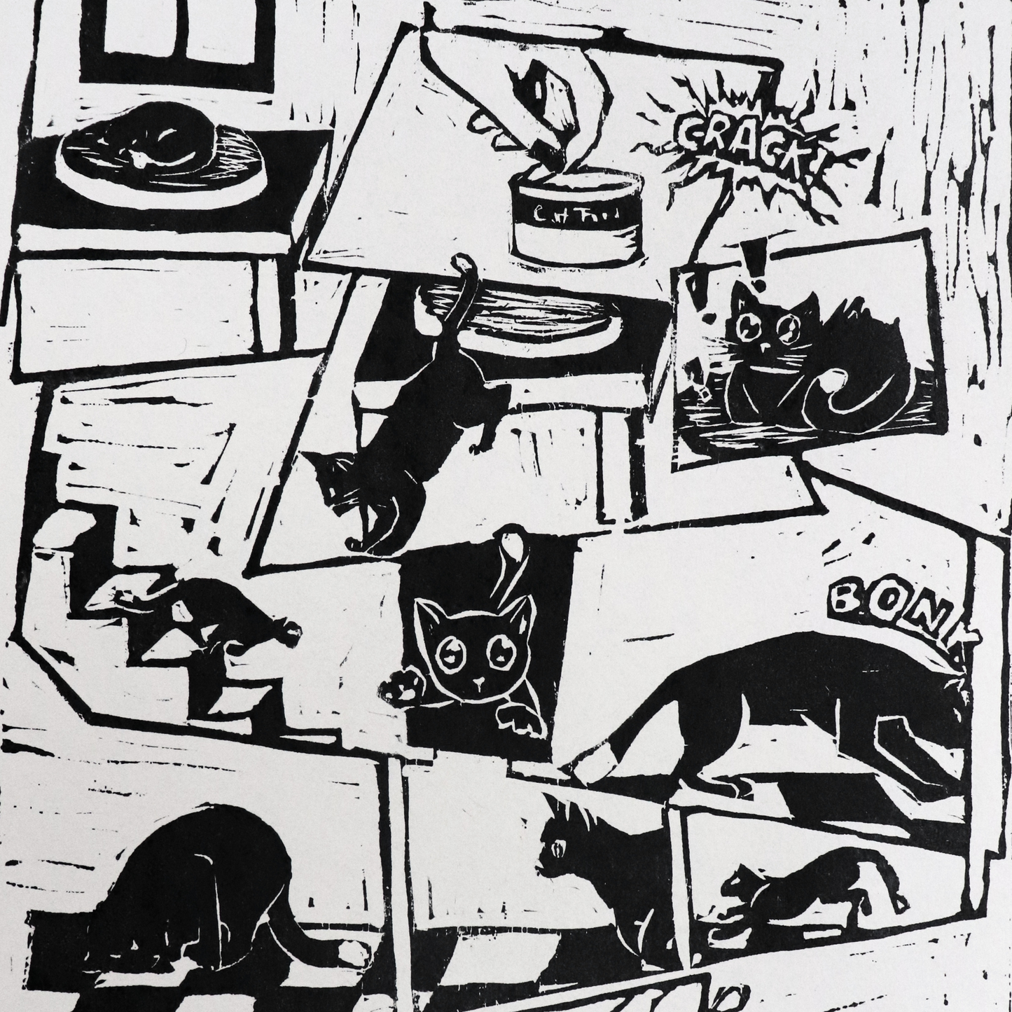 PRINTMAKING WITH MS B (JUNE 25)
